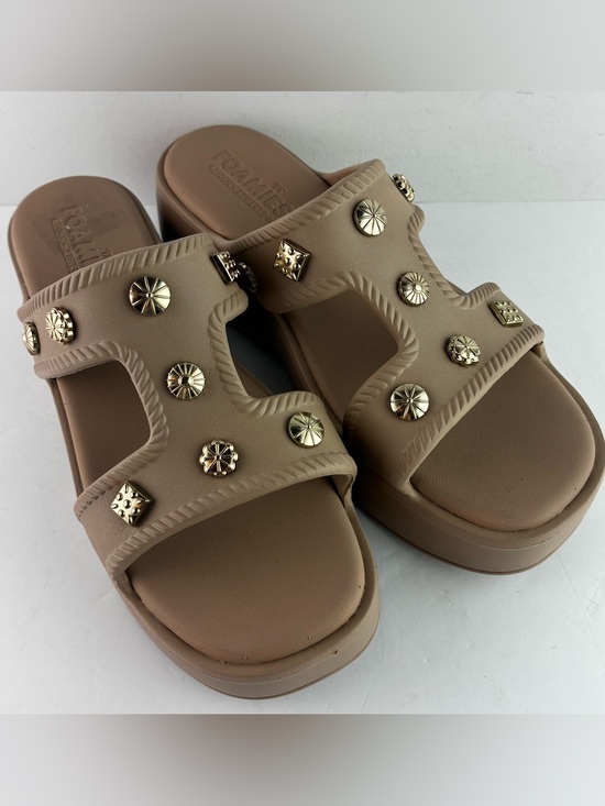 Foamies by Skechers Shoes - Foamies by Skechers Rave It Girl Beaded Slide Sandals